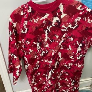 Mid-sleeve casual “puma” dress